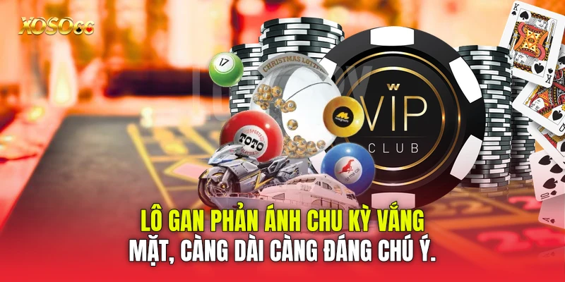 Lô gan phản ánh chu kỳ vắng mặt, càng dài càng đáng chú ý.